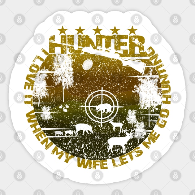 Hunter Sticker by BC- One- Shop